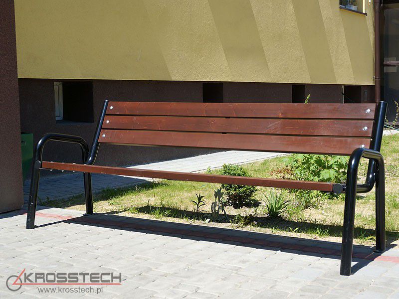 Daniela Park Bench with Backrest 200 cm – photo 6