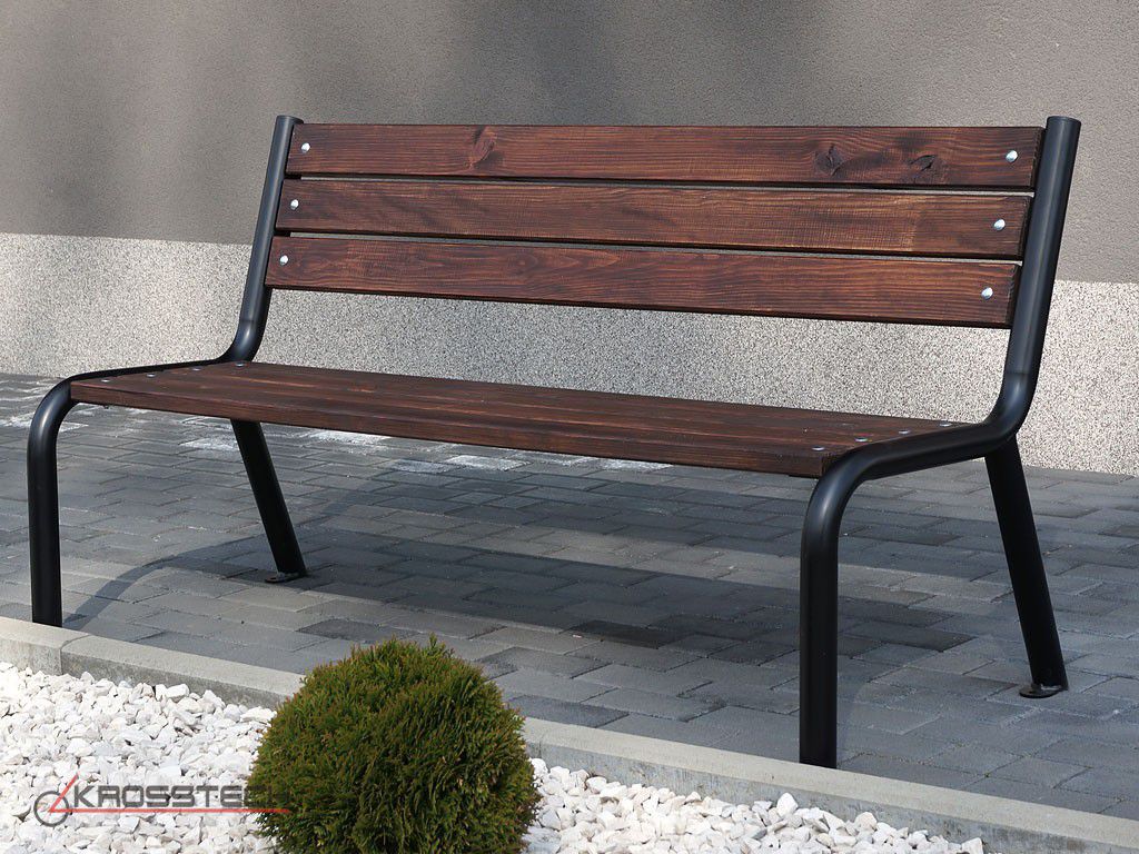 Armando Garden Park Bench with Backrest 190 cm – photo 3