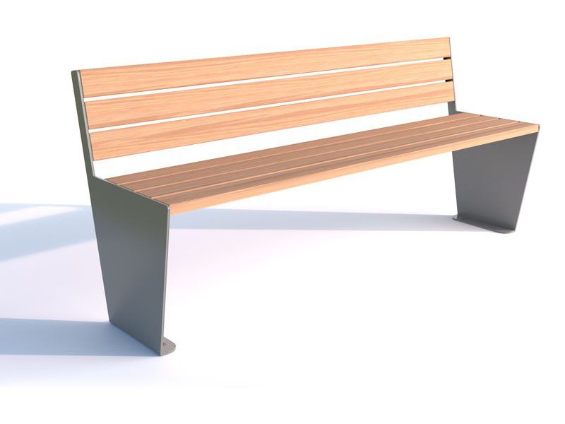 Feliks Park Bench with Backrest 180 cm – photo 4