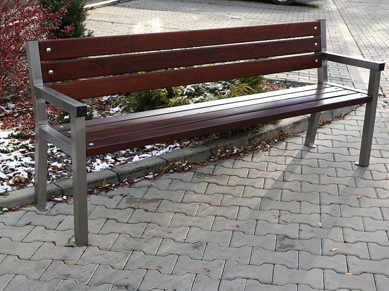 Delfina Park Bench with Backrest 190 cm – photo 4