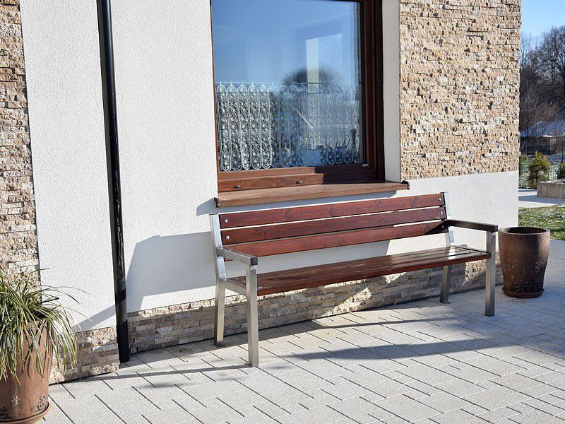 Delfina Park Bench with Backrest 190 cm – photo 6