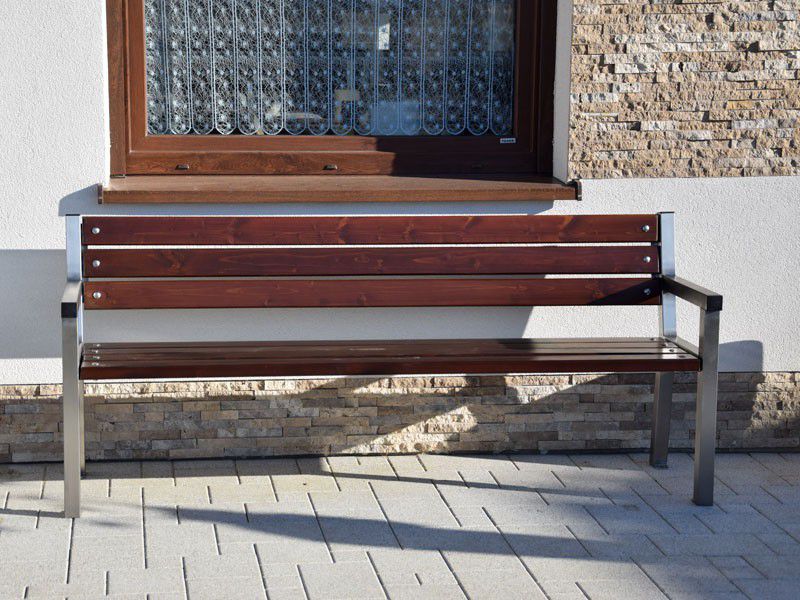 Delfina Park Bench with Backrest 190 cm – photo 7