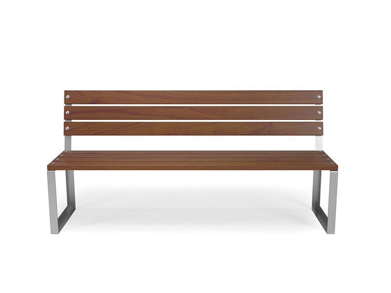 Leszek park bench with backrest 180 cm – photo 6