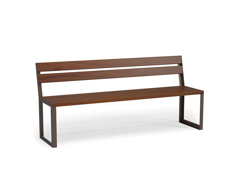 Lisa park bench with backrest 180 cm – photo 4