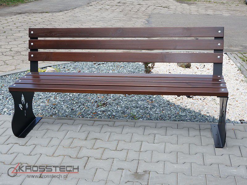Noemi park bench with backrest 180 cm – photo 4