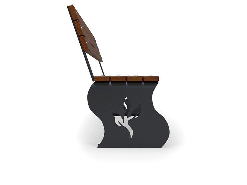 Noemi park bench with backrest 180 cm – photo 5