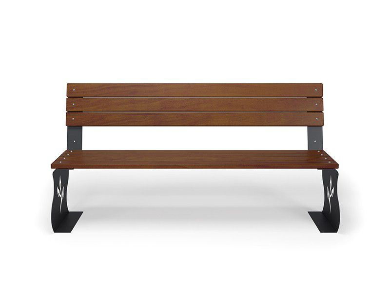 Noemi park bench with backrest 180 cm – photo 6