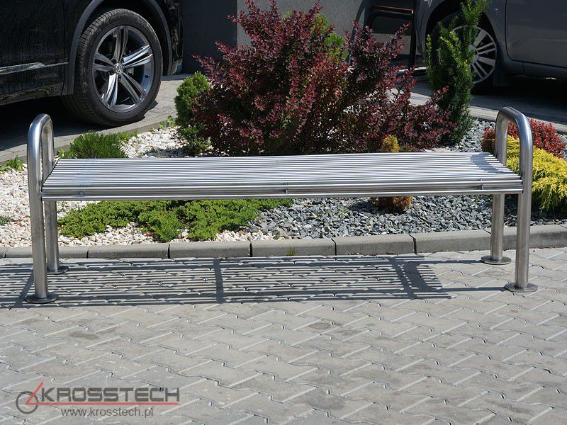 Vincenzo backless park bench 189 cm – photo 4