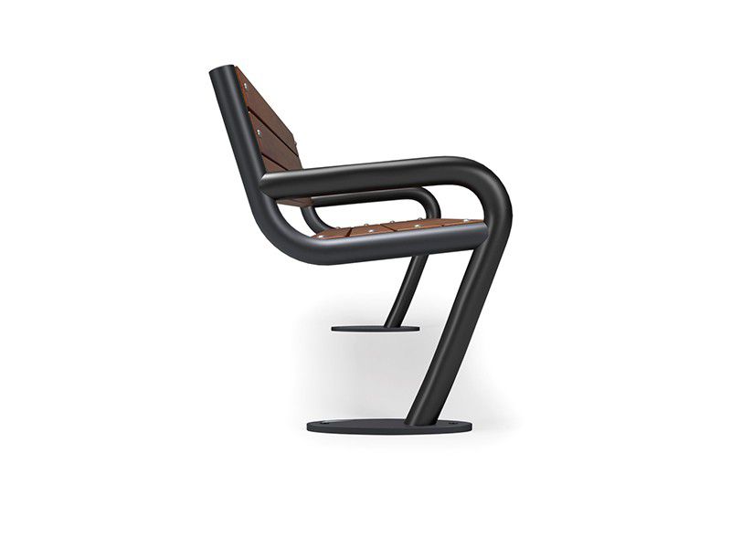 Nico park bench with backrest 192 cm – photo 6