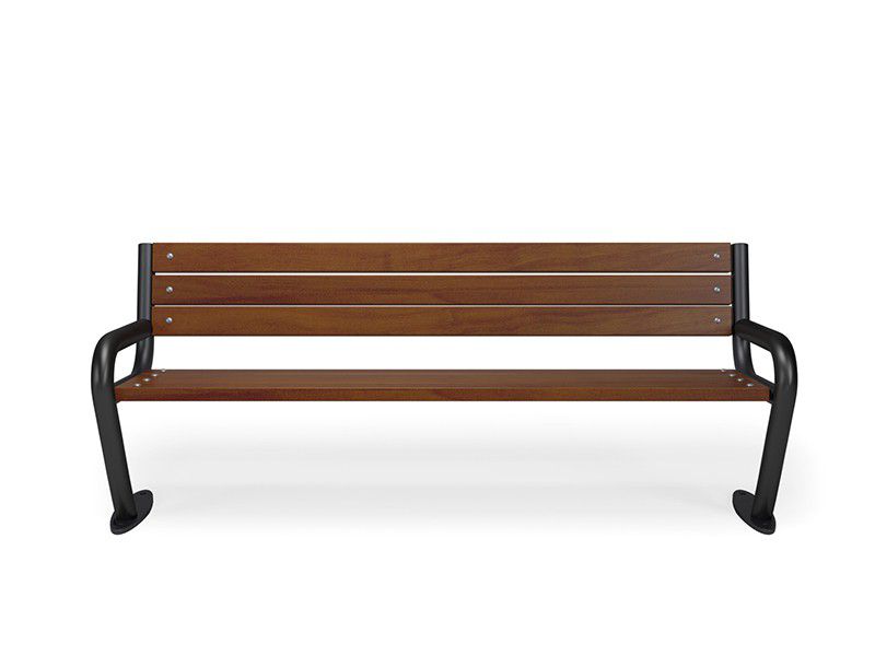Nico park bench with backrest 192 cm – photo 7