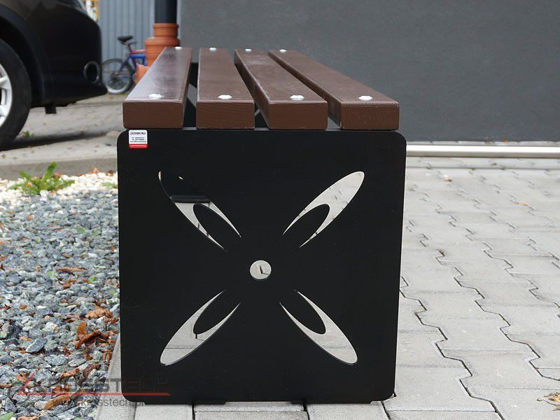 Władysław backless park bench 180 cm – photo 5