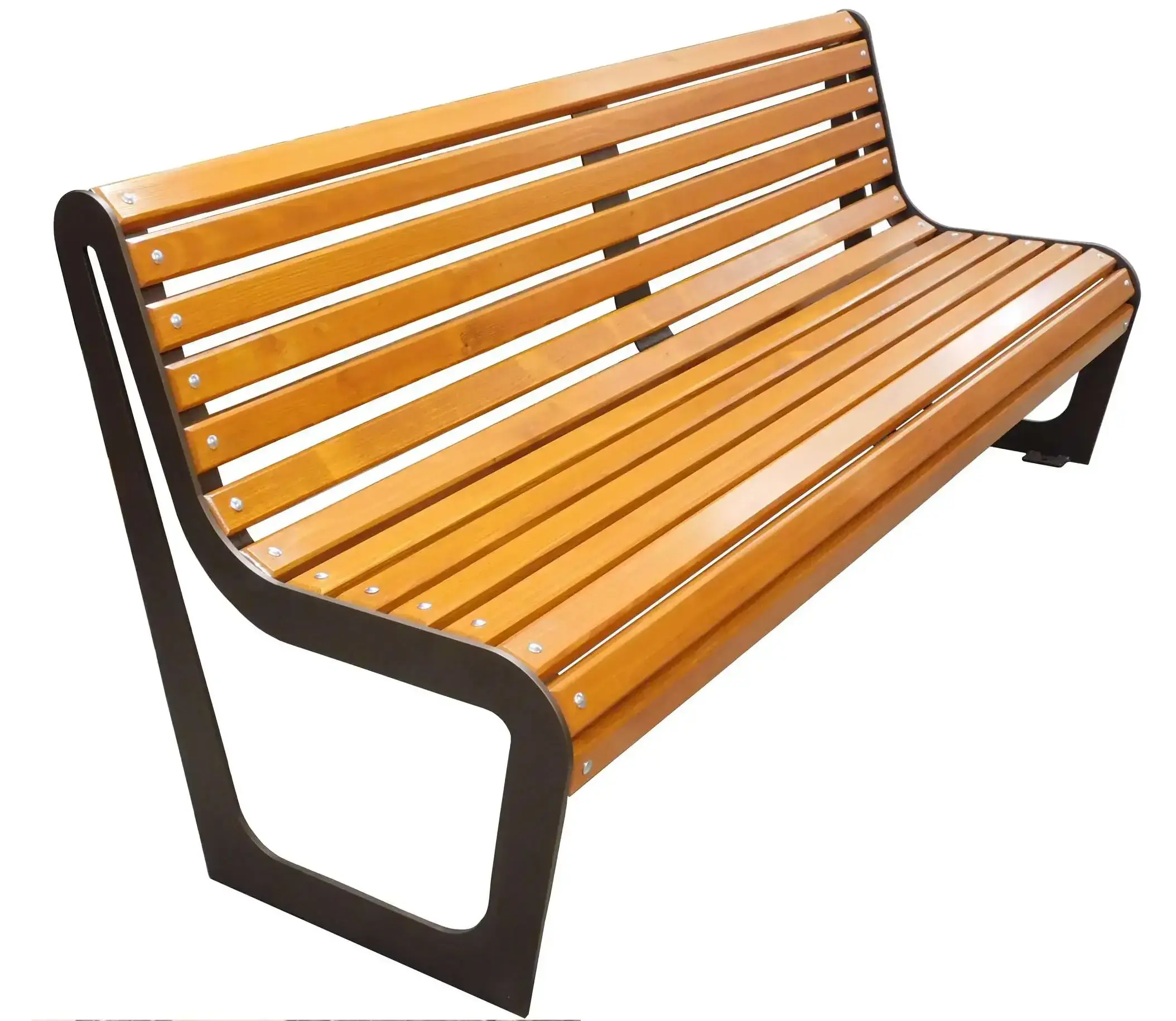 Katherine Metal Bench with Backrest 173 cm