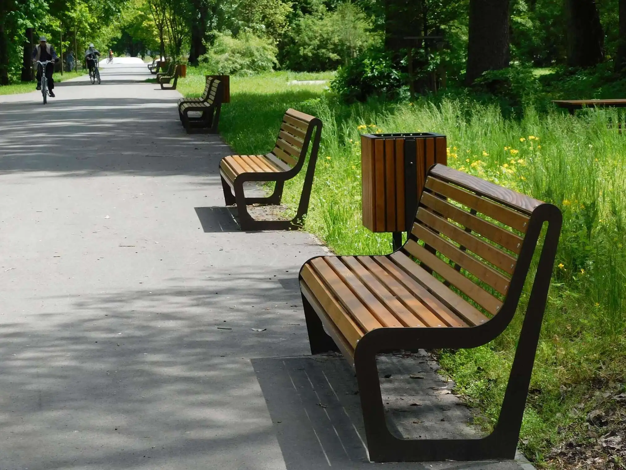 Katherine Metal Bench with Backrest 173 cm – photo 4