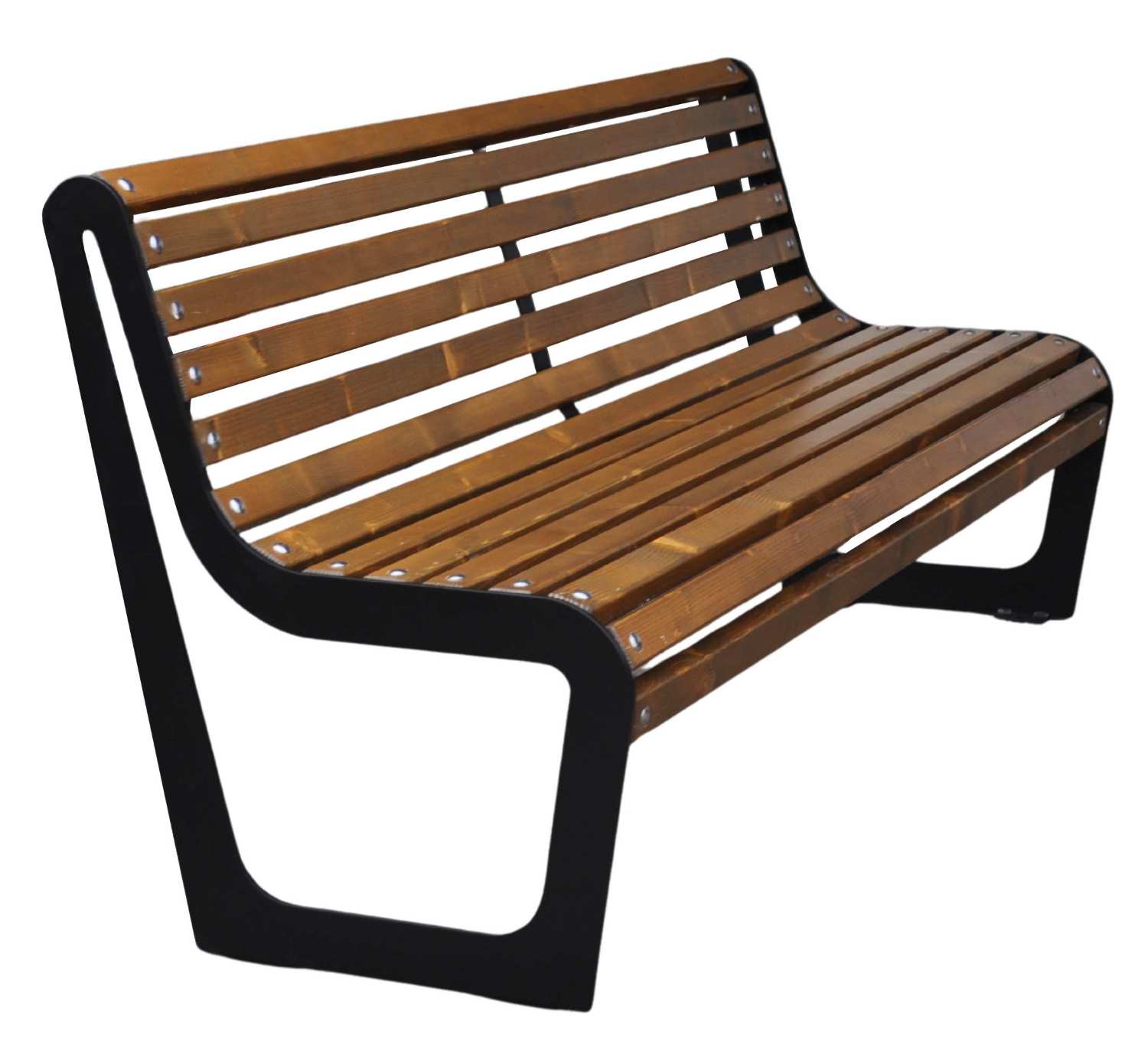Katherine Metal Bench with Backrest 173 cm – photo 6