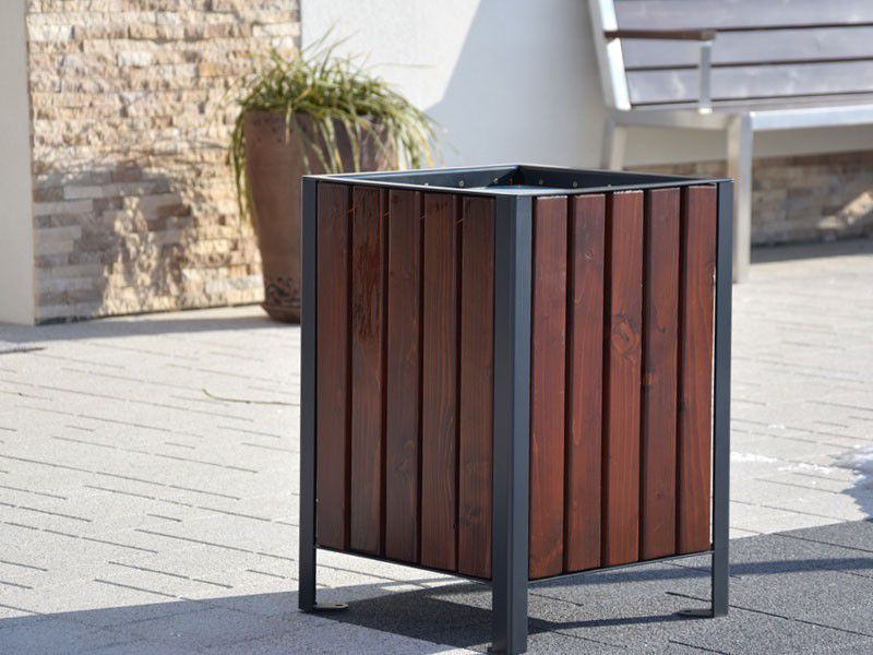 Krystian street litter bin 60 l – photo 4
