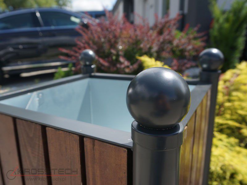 Parkabfallbehälter Krystian 60 l Retro – Foto 4
