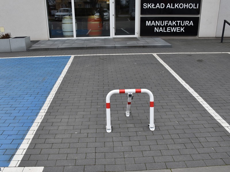 Kamil folding parking barrier, type C – photo 3