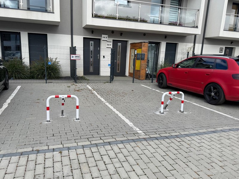 Kamil folding parking barrier, type C – photo 6