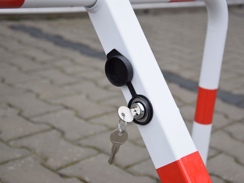 Kamil folding parking barrier, type C – photo 7