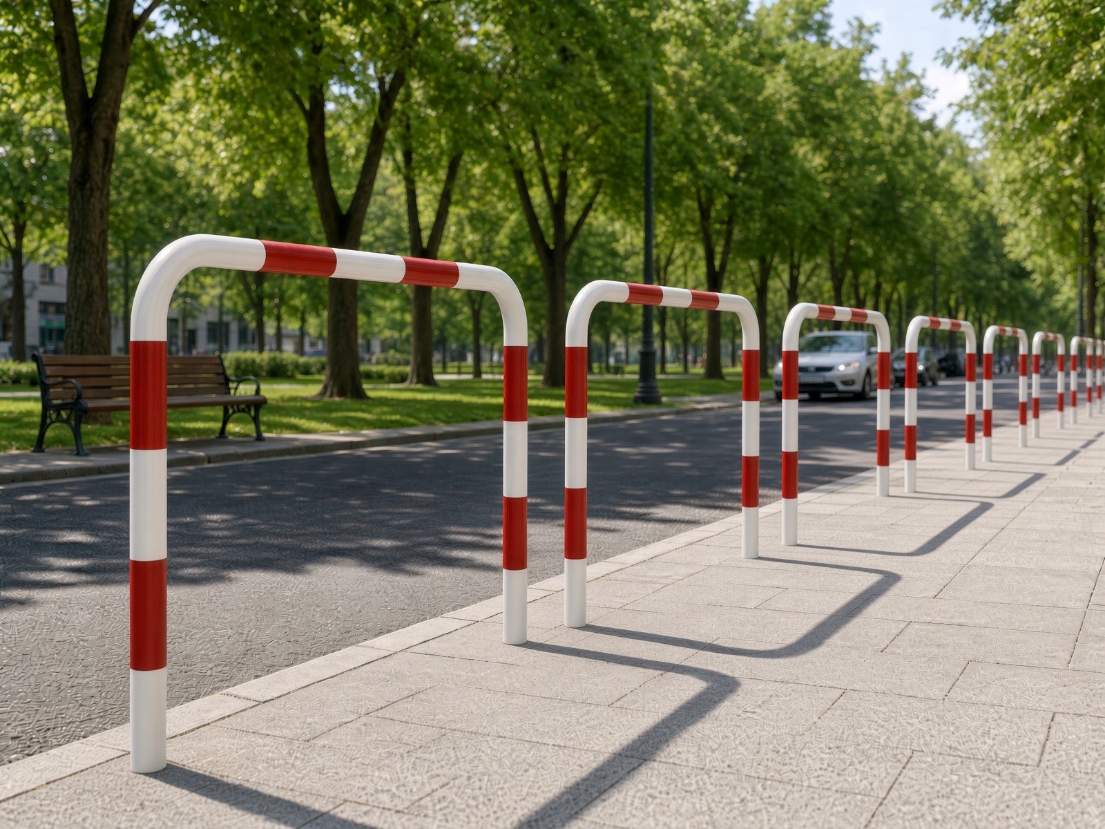 Bronisław road barrier without crossbar – photo 2