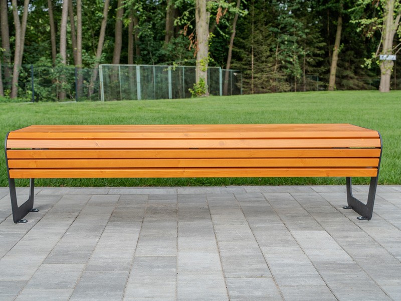 Gerhard Backless Park Bench 182 cm – photo 4