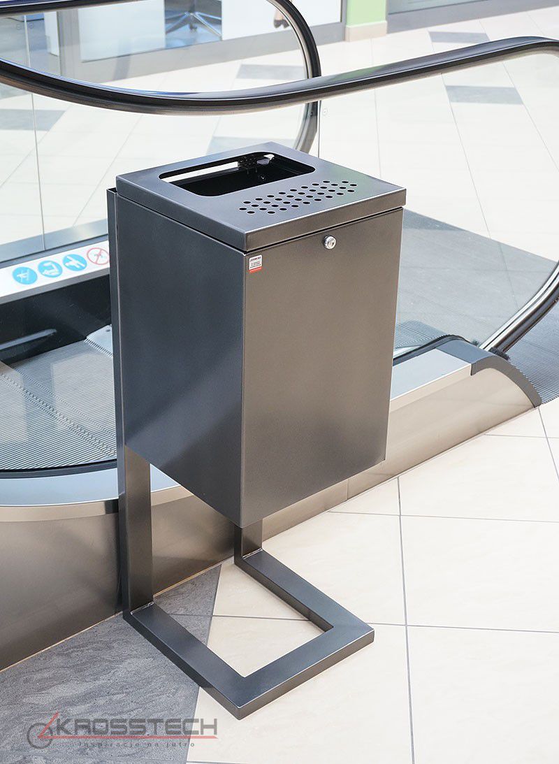 Kosz na odpadki Gaia 40 l, gł. 38 cm – foto 4