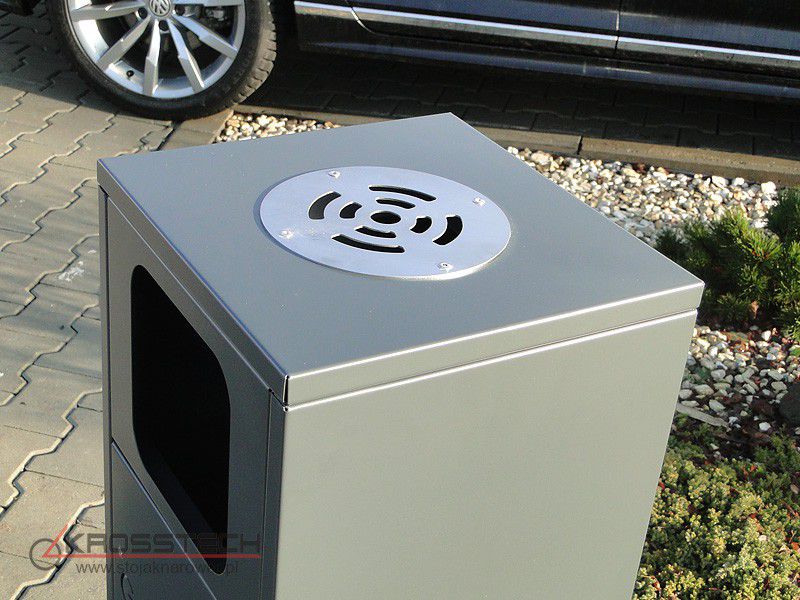Mia Street Litter Bin 40 l with Ashtray – photo 4