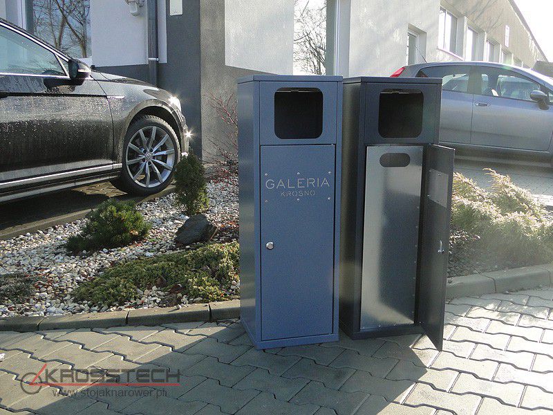 Mia Street Litter Bin 40 l with Ashtray – photo 5