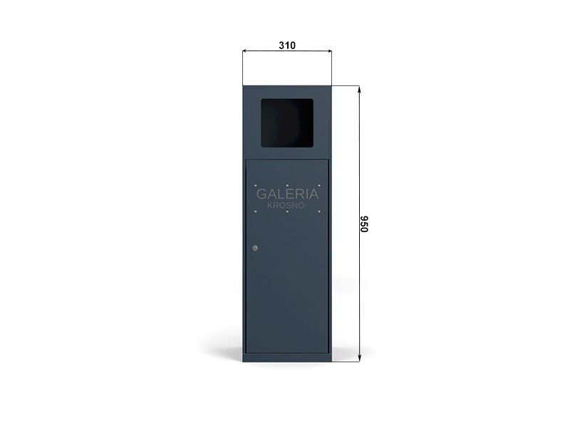 Mia Street Litter Bin 40 l with Ashtray – photo 6