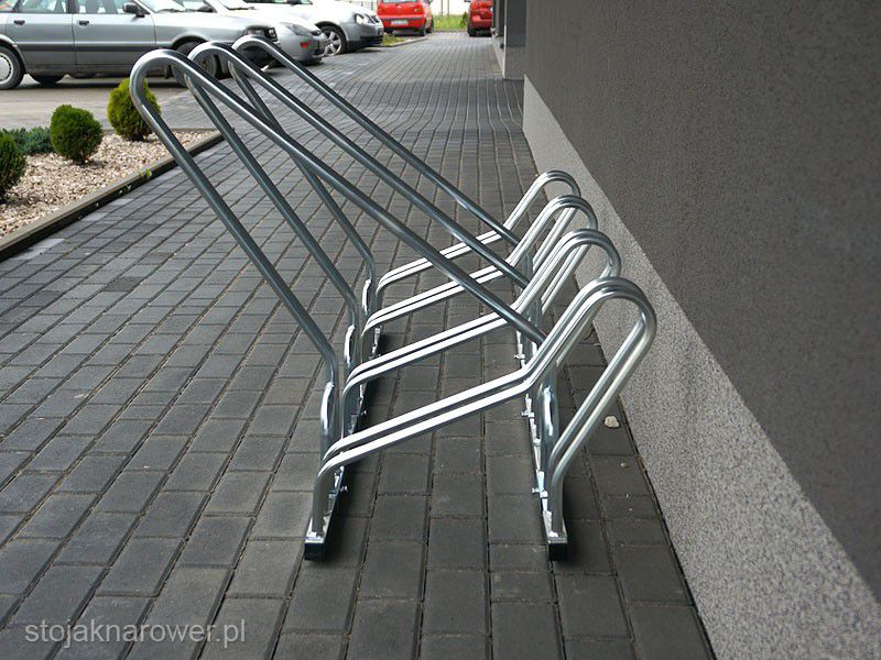 Mathias Bike Rack, 3 Spaces, with Rail – photo 6