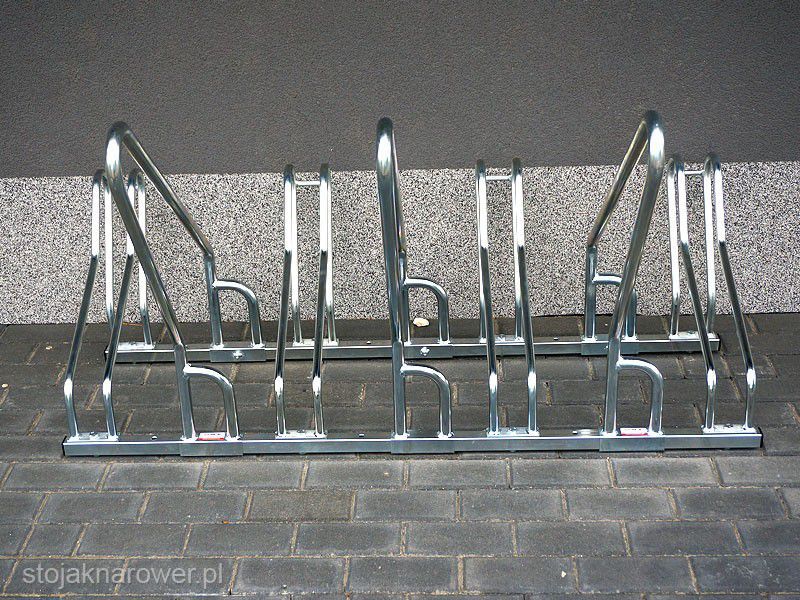 Mathias Bike Rack, 3 Spaces, with Rail – photo 7