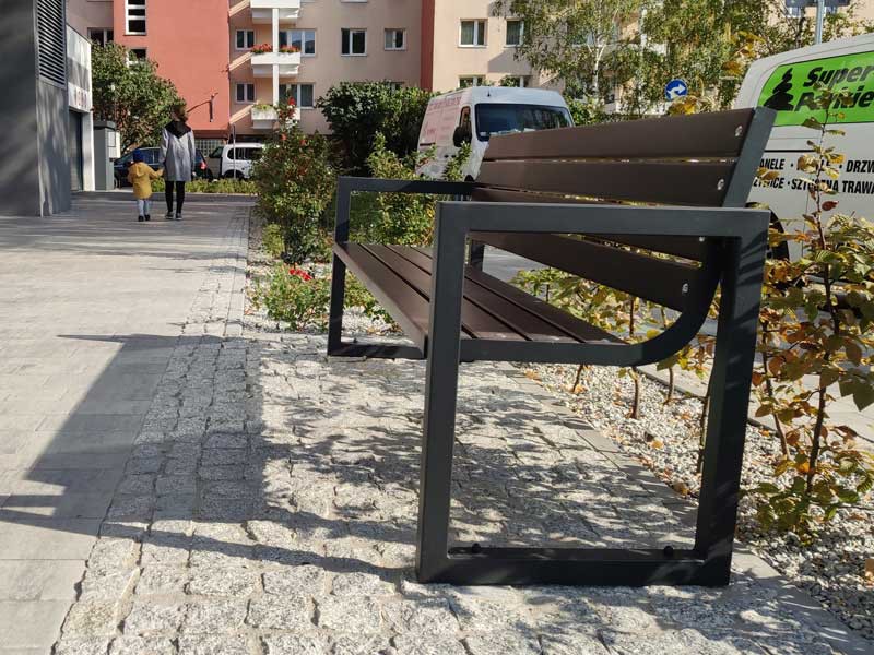 Wanda Park Bench with Backrest 191 cm – photo 3