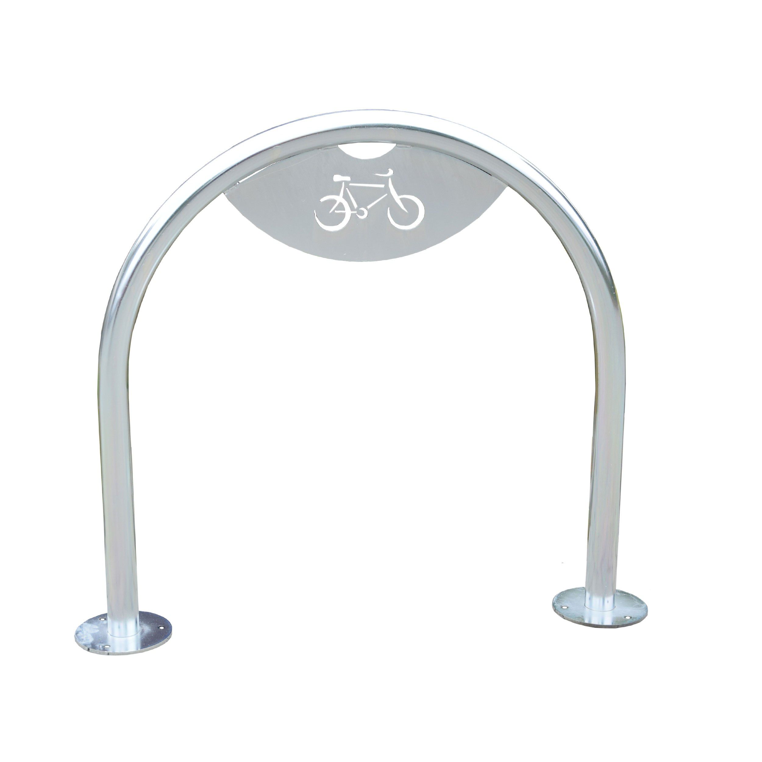 Hannah Bike Rack with Sign Plate, 2 Spaces – photo 4