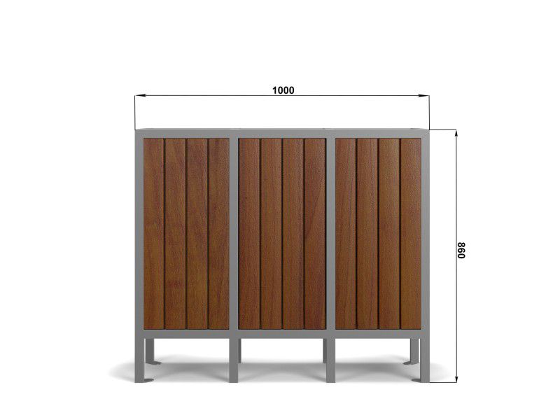 Natasza recycling bin 3 x 56 l – photo 5