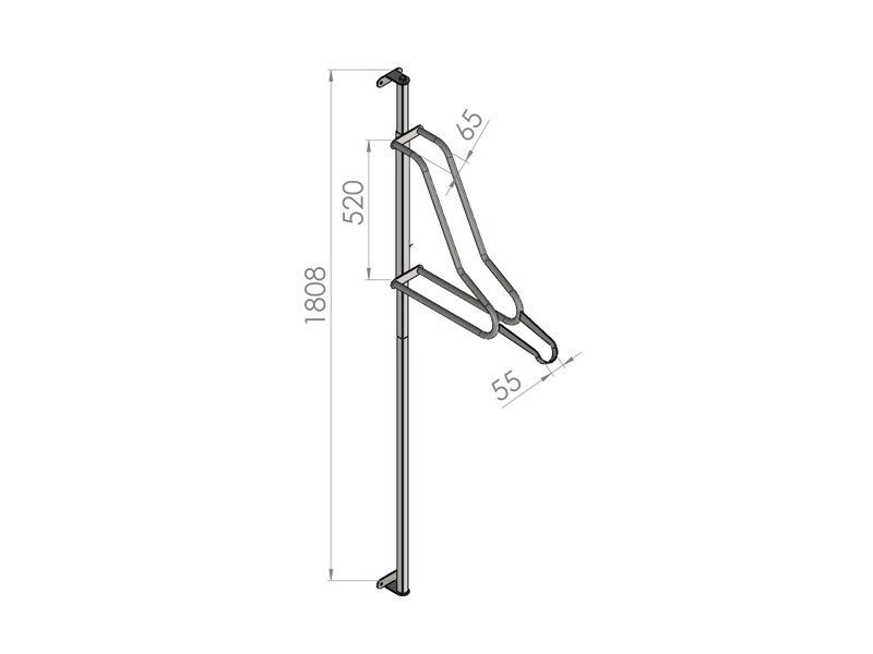 Kamil bike hanger 18 spaces on frame – photo 12