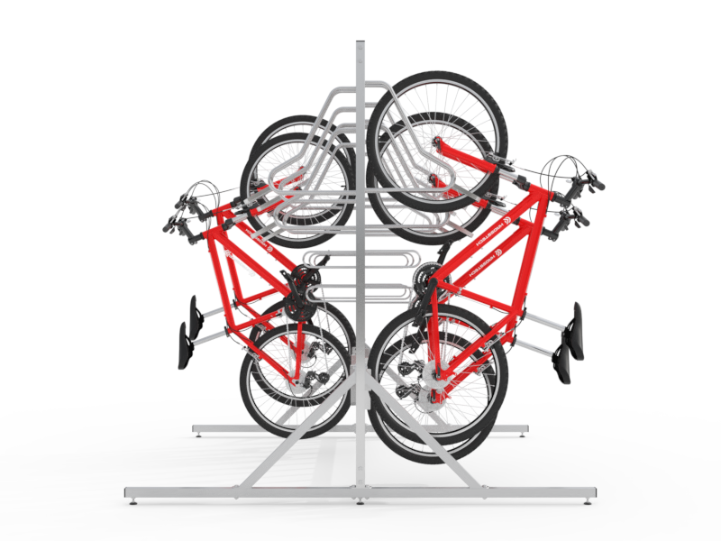Kamil bike hanger 11 spaces double-sided with frame