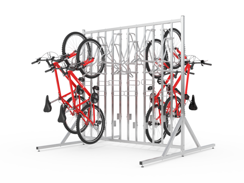 Kamil bike hanger 11 spaces double-sided with frame – photo 10