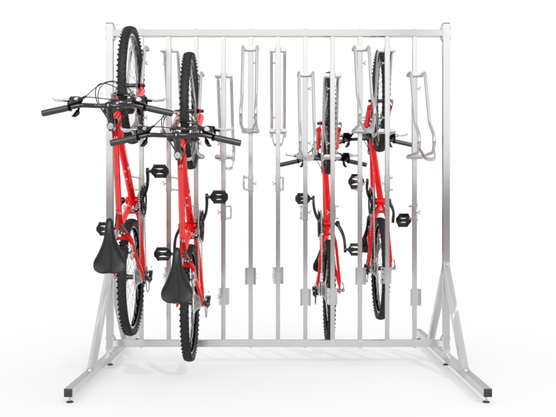 Kamil bike hanger 11 spaces double-sided with frame – photo 6