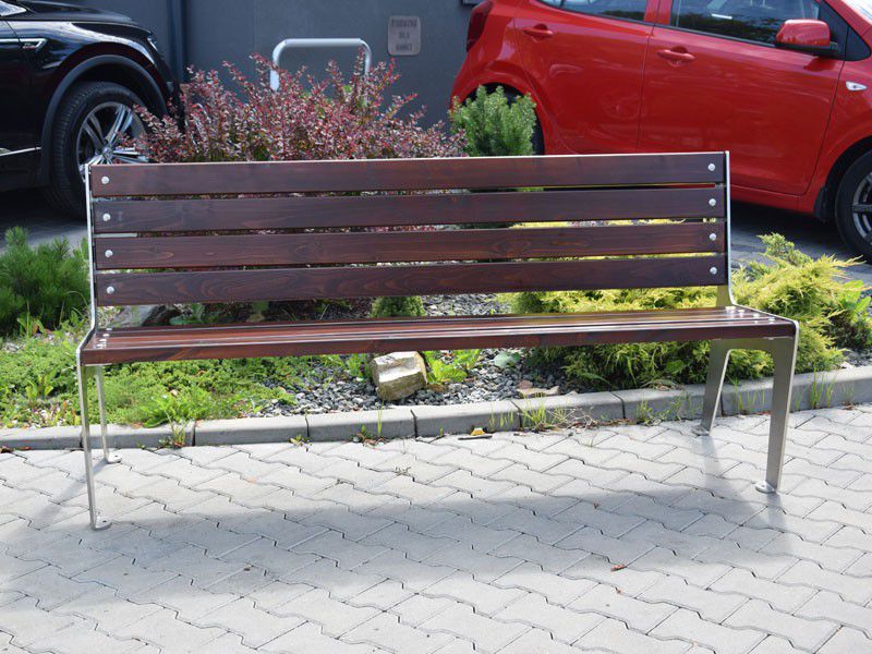 Rebeka park bench with backrest 182.5 cm – photo 4