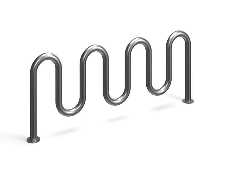 Suzanne bike rack, 3 spaces