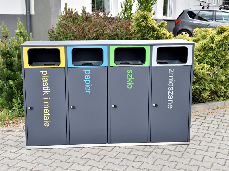 Mia recycling bin 4 x 120 l – photo 4