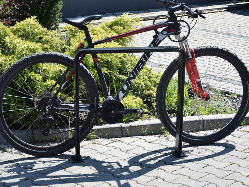 Stojak rowerowy Erica z elementami gumowymi 75 cm – nuotrauka 4