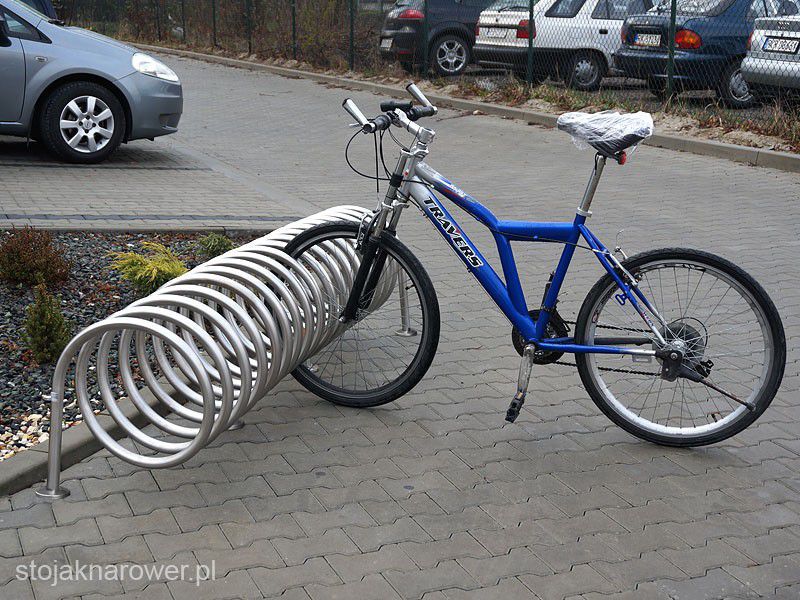 Nicol bike rack, 16 spaces, vertical 300 cm – photo 6