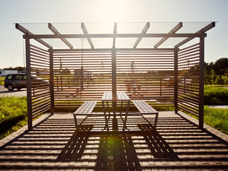 Niko enclosed bike shelter 10 spaces 420 cm – photo 3