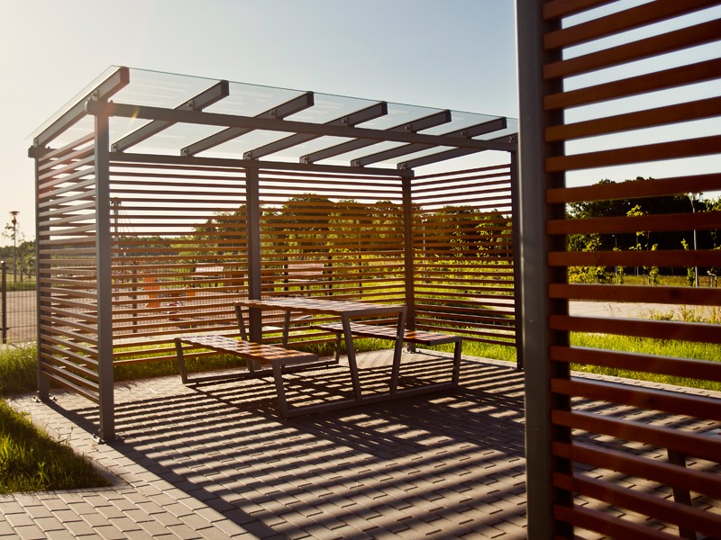 Niko enclosed bike shelter 10 spaces 420 cm – photo 4