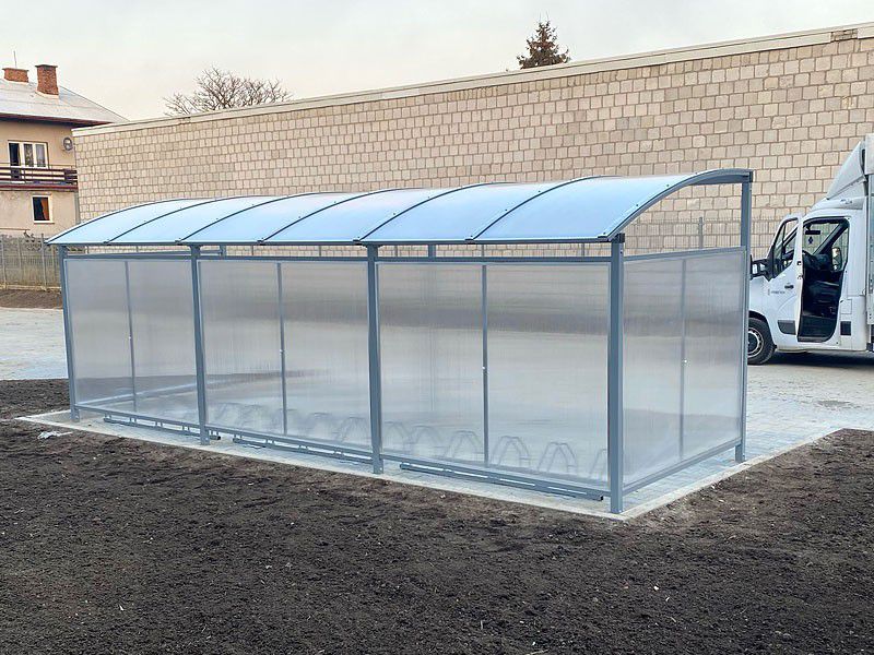 Marcelo enclosed bike shelter 15 spaces 630 cm – photo 5