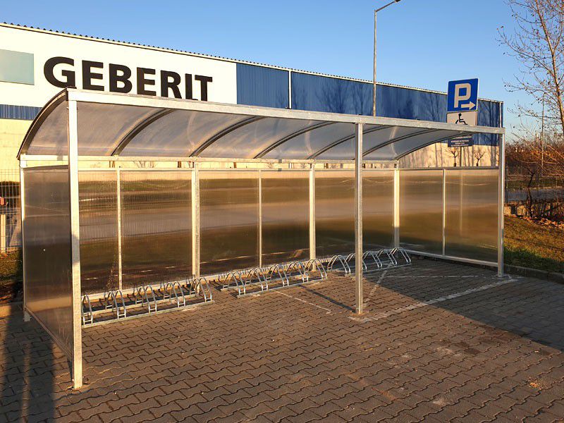 Marcelo enclosed bike shelter 15 spaces 630 cm – photo 6