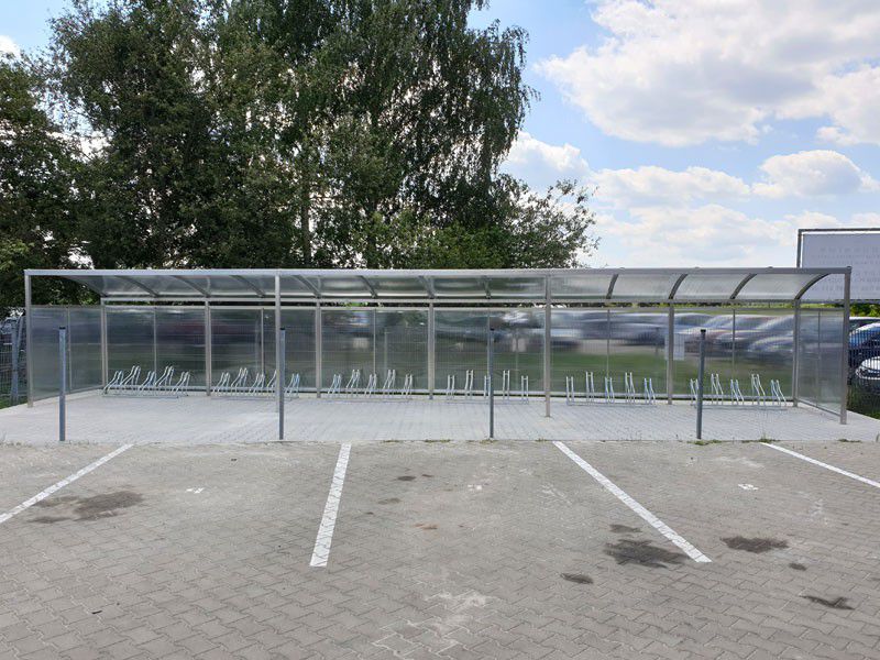 Marcelo enclosed bike shelter 30 spaces 1260 cm – photo 4