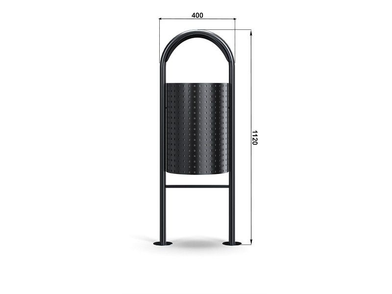 Sofia Street Litter Bin 30 l with Canopy – photo 4