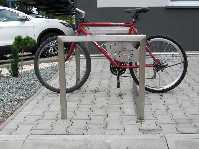 Carolina Bike Rack, 6 Spaces, with Signs – photo 4